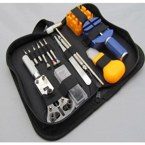 Repair WatchTool Kit Watch Repair tool Kit Watch Link Pin Remover Case Opener Spring Bar Remover Horlogemaker Gereedschap
