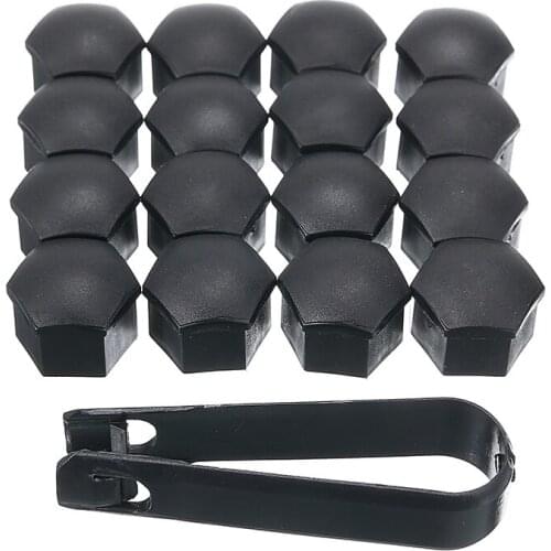 20Pcs/set 17mm Wheel Lug Nut Cover Caps Locking Bolt Caps Tire Protects Bolt Heads Caps with Removal Tool
