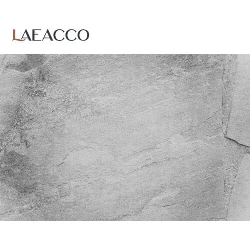 Laeacco Gray Gradient Solid Color Wall Surface Texture Pattern Wall Photographic Background Photo Backdrop Photocall Photostudio
