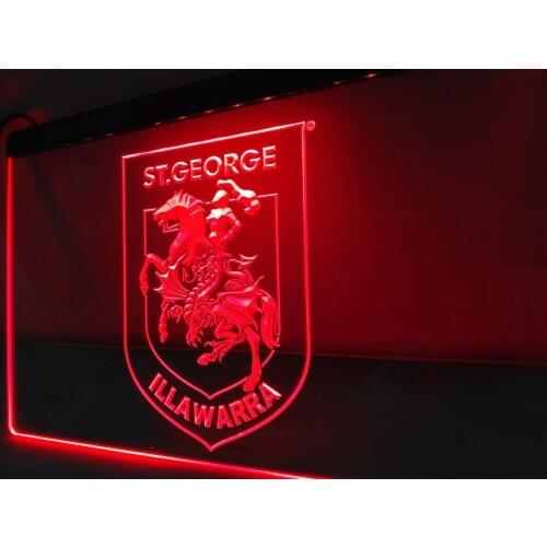 LD385- st george LED Neon Light Sign home decor crafts