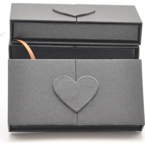 Wholesale Eyelash Packaging Box Lash Boxes Customize Faux Cils 25mm Mink Eyelashes Package Black Book Style Cases Bulk Vendors