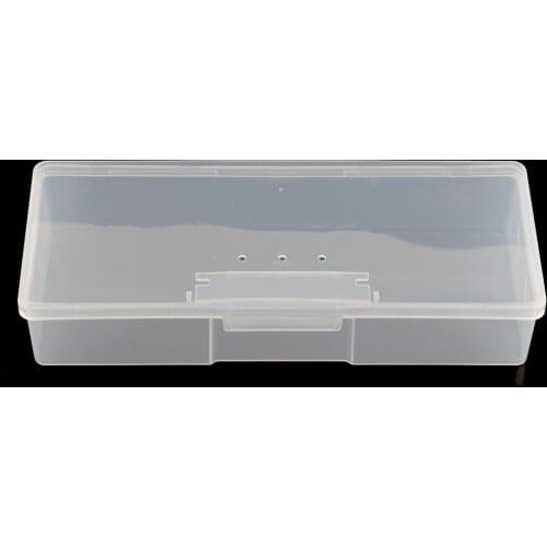 Rectangle Plastic Box Transparent Container Storage Blank Component Bead Jewelry