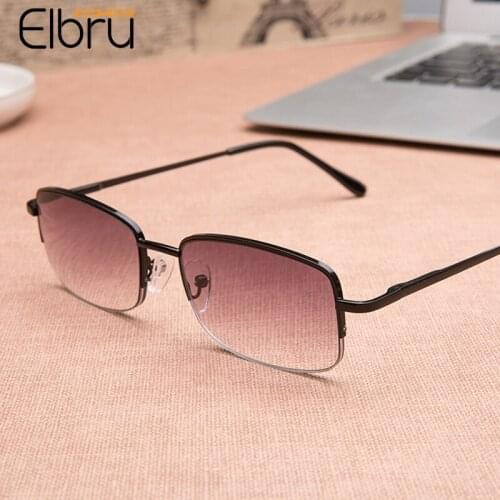 Elbru Vintage Men Women Sunglasses Reading Glasses Gift For Elderly Outdoor Driving Fishing Sunshades Classic Presbyopic Glasses
