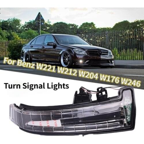 LED Blinker Lamp Car Rear View Mirror Indicators For Benz Mercedes W221 W212 W204 W176 W246 X156 C204 Signal Lamps Car-styling