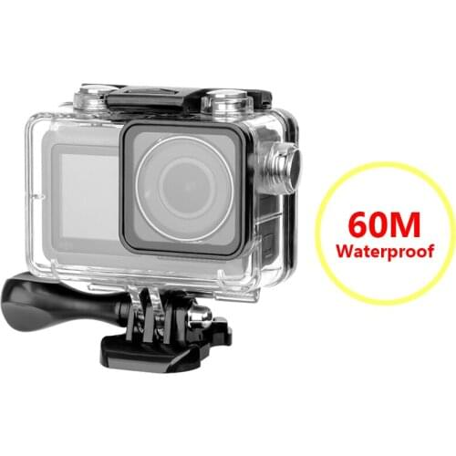 For DJI OSMO Action Camera 60M Waterproof Housing Case Action Camera Accessories Floating Underwater Protective Box