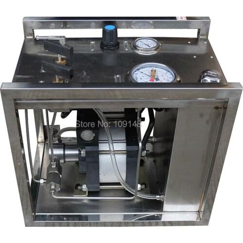 WellnessModel:WS-JS108 1000-1900Bar High pressure hydro pneumatic system ,air hydraulic pump station for hose testing