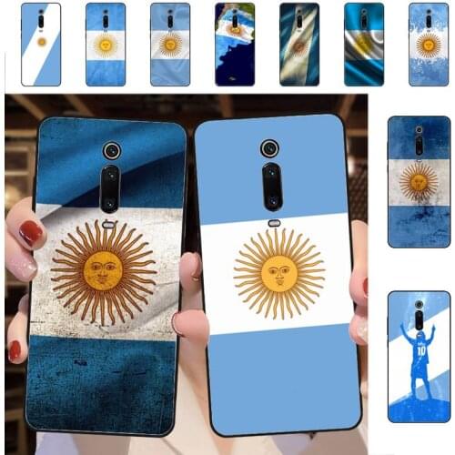 YNDFCNB Uruguay Argentina flag Phone Case for Redmi 5 6 7 8 9 A 5plus K20 4X S2 GO 6 K30 pro