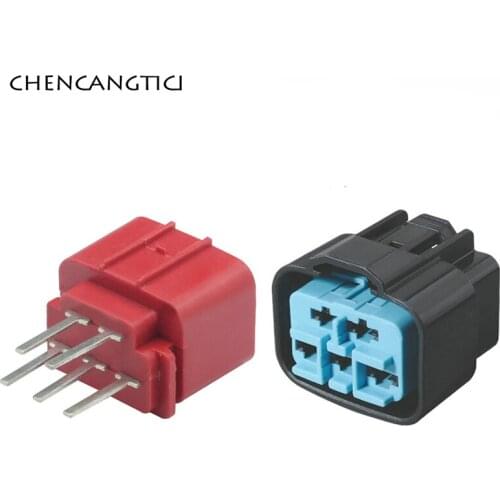 1/5/10/20 Sets 5 Pin Car Waterproof Connector Male Female Plug for Automobile Engine Electric Control Wiring Harness