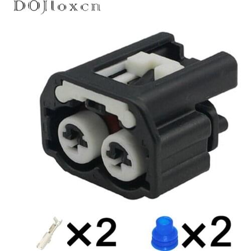 1/5/10/20/50 Sets 2 Pin Automobile Waterproof Crankshaft Position Sensor Connector For Toyota Carola Camry RAV4 Highlander 12611