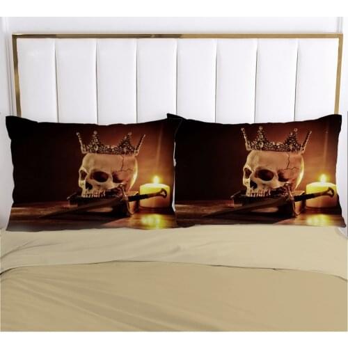1pc Skull Deadpool Pillow cover Pillow case Bedding Pillowcase Pillowcovers decorative for home 3D HD Print candle