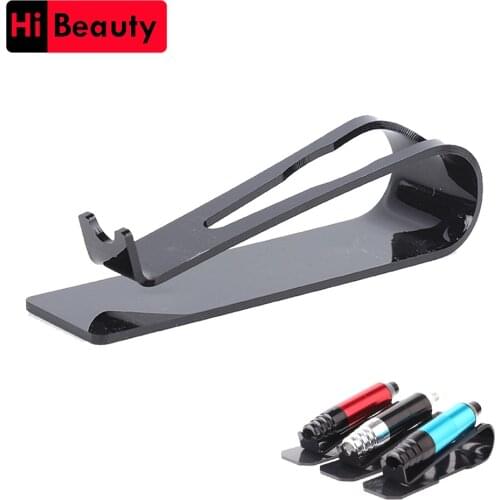 1PC New Acrylic Tattoo Gun Pen Holder Stand Rack Rest Organzier For Tattoo Machine Gun Pen Tray Frame Holder Tattoo Accessory