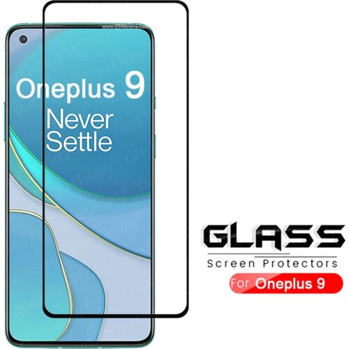 2pcs/lot For Oneplus 9 Tempered Glass One Plus 9 9R HD Clear Full Glue Ultra-thin Phone Screen Protector For Oneplus 9 Pro Glass