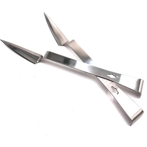 4PCS Wholesale Bee Farm Stainless Steel Beekeeping Cut Honey Scraper Cutter Uncapping Fork Knife Apiculture Equipement Supplies
