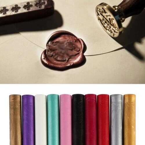 5pcs Classic Seal Stamp Wax Sticks For Sealing Vintage Birthday Wedding Invitation Cards(Silver) Lacquer Wax Envelope Decoration