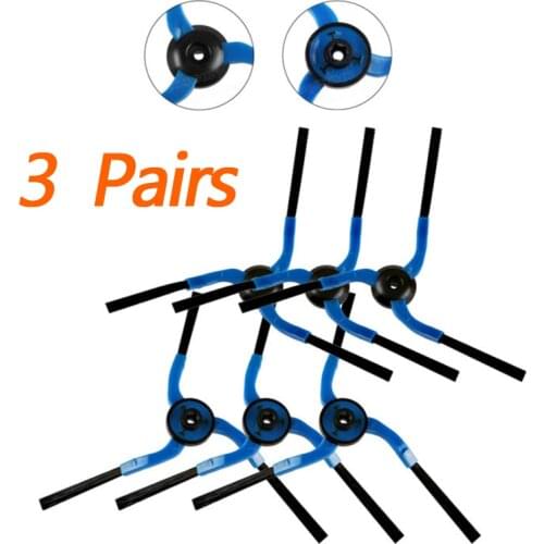 6PCS Side Brush For Samsung Navibot Robot VC-RM84V, SR8950 SR8980 Vacuum Cleaner