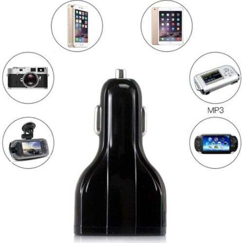 Car Charger 3USB QC3.0 Fast Charge DC12V-24V Power Socket 3.5A Interface Car Phone Charger