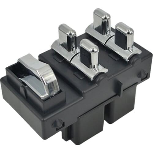 Car Front Left Power Master Window Switch Black for 98-02 Lincoln Town