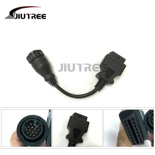 Truck Diagnostic Tool 14Pin 14 in Cable for Volvo 9993832 Vocom 14-Pin Diagnostic Cable with obdii obd II connnector