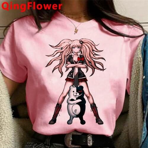 Ouma Kokichi Danganronpa Mikan Tsumiki Danganronpa V3 t shirt female plus size print couple t-shirt tshirt aesthetic kawaii