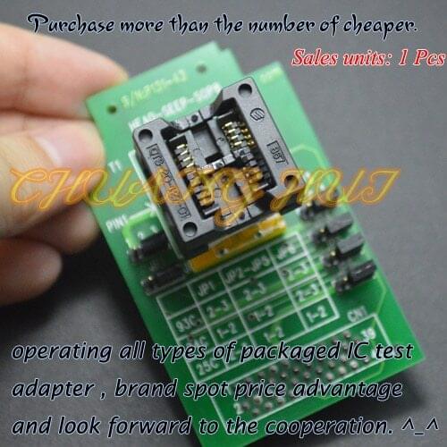 IC TEST 208mil SOP8/HEAD-SEEP-SOP8 adapter for GANG-08 Programmer