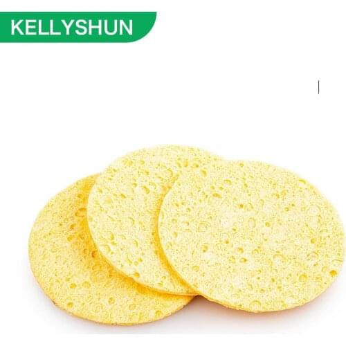 Kellyshun High Temperature Soldering Iron Cleaning Sponge Enduring Cleaner Sponge For Electric Welding Soldering Iron Tip