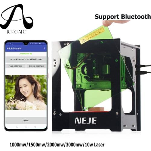 NEJE DK-8-KZ 1500/2000/3000mW Professional DIY Desktop Mini CNC Laser Engraver Cutter Engraving Wood Cutting Machine Router