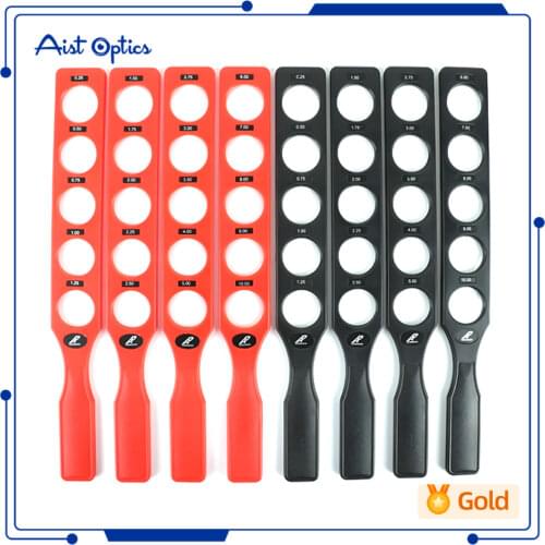 Ophthalmoscope Ophthalmic Equipment Refraction Inspection Optical Lens Retinoscopy Rack Set Plastic Bar Aluminium Case