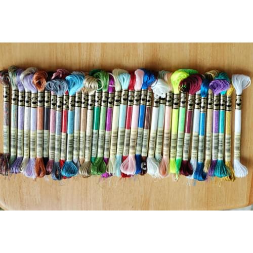Oneroom Original French DMC Embroidery / Cross Stitch Metal Floss Thread / Metallic Floss Thread / Metalline Floss Thread