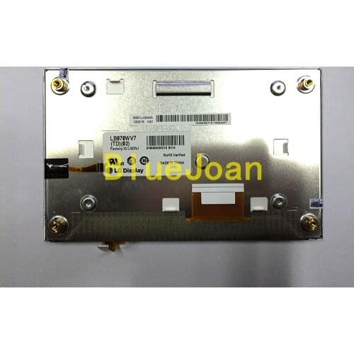 Original new L.G 7inch LCD display LB070WV7-TD02 LB070WV7-TD01 with touch screen for Hyundai Veloster car DVD GPS navgation