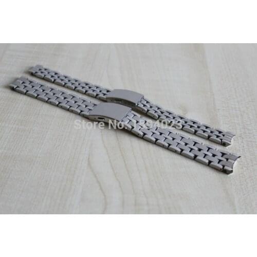 19mm T033410A 14mm T033210 New Watch Parts Stainless steel bracelet strap Watch Bands For T033 Free Shipping