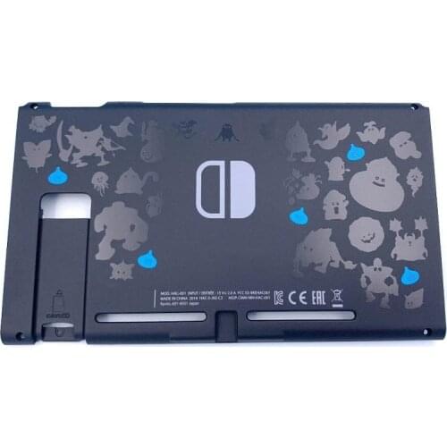 Replacement Front Housing Frame Back Cover Hard Case Protective Faceplate for Nintendo Switch Console with logo