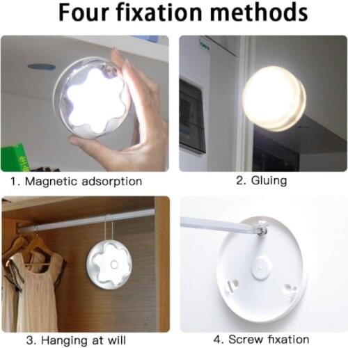 LED Smart Infrared Sensor Lamp Bedside Bedroom Home Corridor Night Light for Hallway Bedroom Kitchen Toilet