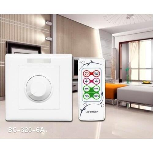 0-10V LED Dimmer with IR remote/ wall mounted / 85-265V input