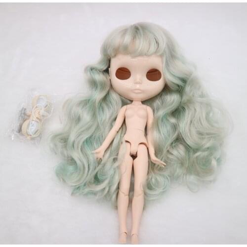 Body hair scalp and eye mech for DIY customization blyth doll accessories
