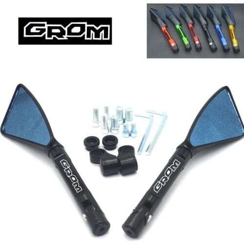 Universal Motorcycle mirror CNC side Rearview For HONDA GROM MSX125 MSX 125 2014 2015 2016 2017 2018