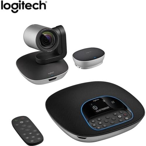 Logitech CC3500e Group HD Video Audio Conferencing System Webcam Business Webcam