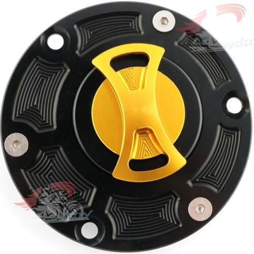 Billet CNC Keyless Gas Fuel Tank Cap Cover For KTM Super Duke 990/990R All Years/Adventure 950 S All Years/Adventure 990 S/R