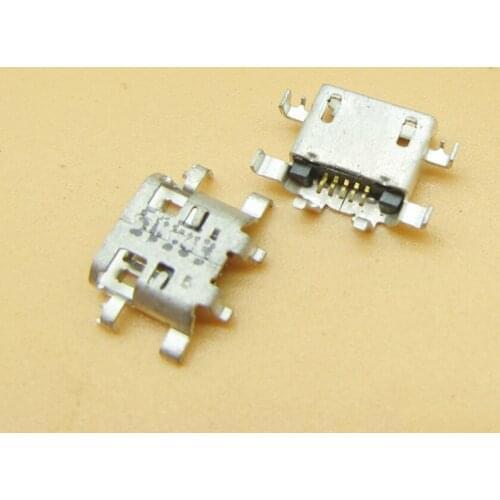 10pcs/lot new micro mini usb jack connector for LENOVO A5500 A5500H 8"A526 A5500-F TABLET charger Charging Port socket