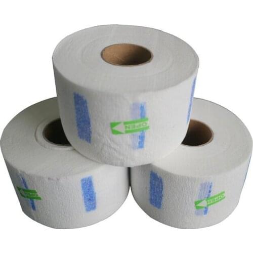 100 Piece/Per Small Roll Hair Salon Neck Paper Barber Hair Cut Anti-Dust Paper Protecting Neck 1 Small Roll Barber Neck Paper