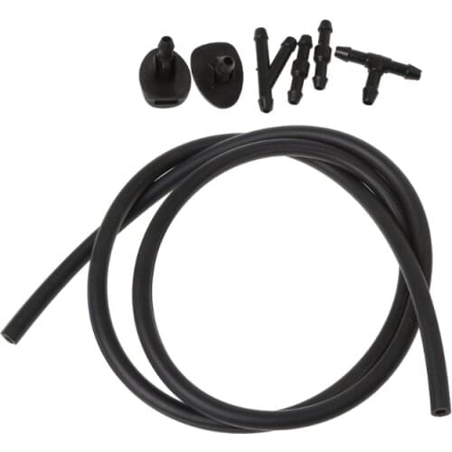 2 Pcs Windscreen Car Water Wiper Nozzle Mist Washer Spray Jet AP For Peugeot 307