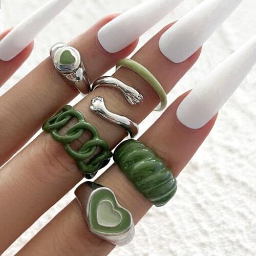 Women's Silver Rings April well China