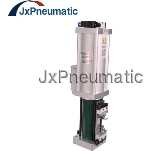Cylinder bore 63 Pneumatic Pressurization tool cylinder 3.5T 4.5T 6T boosting stoke 15MM play Knife cylinder JLDD-3.5T-15-LH-F2