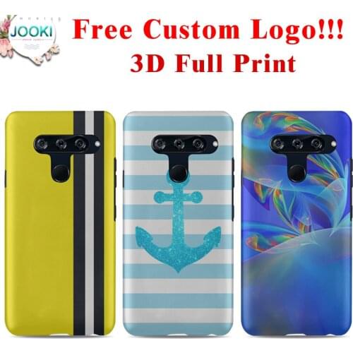 JOOKI Hard Plastic Cover For LG-V40 THINQ 3D Printing Customized Picture Cases Phone Bags