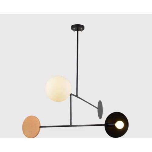 Chandelier Lighting Fixtures E14 Ceiling Pole Hanging Lamp Dining room Bedroom Living room coffee shop decorative Home line lamp