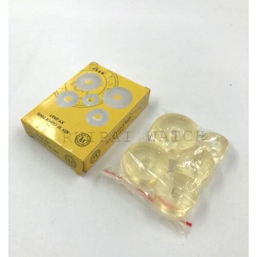 Watch Repair Tool 5pcs Round Cushion Pads Watch Movement Pads Watch Bezel Inserts Clock Tool