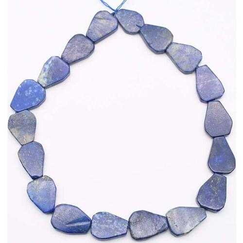 Natural Lapis Lazuli Square stone beads For DIY necklace bracelet jewelry making 15"