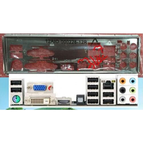 New I/O shield back plate of motherboard for Gigabyte GA-H55M-D2H GA-H55M-S2H just shield backplate