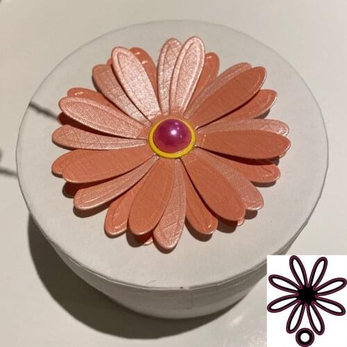 New type of flower die stamping die metal cutting die scrapbook photo album decorative paper card DIY embossing handicrafts