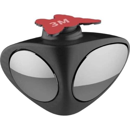 360 Degree Rotation Adjustable Car Blind Spot Mirror Convex Rear View Mirror Framless Blind Spot Mirror Car Styling