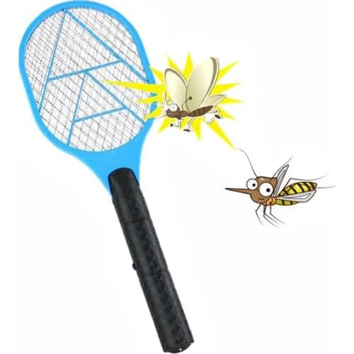 Hand Racket Electric Swatter Home Garden Insect Bug Bat Wasp Zapper Fly Mosquito Pest Control Hot Sale